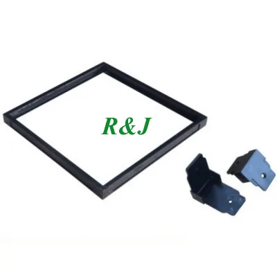 Panel Filter Black ABS Filter Frame for Industrial Ventilation Systems Fiberglass Media Filter F6 F7 F8 Pocket Pre Air Filter