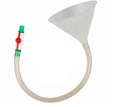 Customized Color Glow in the Dark PVC Party Drinking Beer Funnel 25x25x25MM 1KG JY Model 34