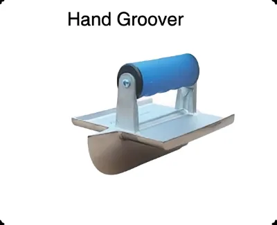 Factory Direct Hot Sale SUS304 Groover Trowel,6"*4.5",Various Bit Depth for Cement Joint Grooving Task