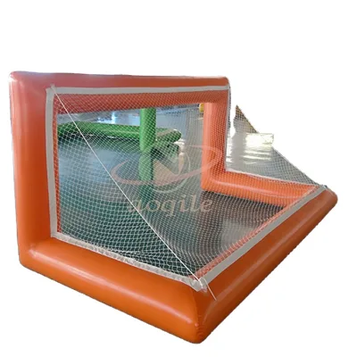 Customized Logo Anti-Collision Air Tightness Excellent Football Goal Post Inflatable Football Goal With Net