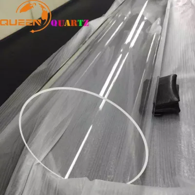 300mm 10mm 15mm 20mm 22mm 5mm Thickness Large Diameter Quartz Tube Glass Tube pyrex Glass Tube Accept Any Size Orders