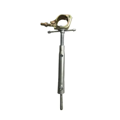 Tube Frame Scaffold Adjustable 2538 Scaffolding Screw Wall Tie With Couplers