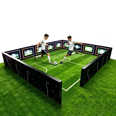 Indoor Soccer Surge Football Simulator Soccer Circle Challenge Fast Feet Football Reaction Training Game Equipment Metal