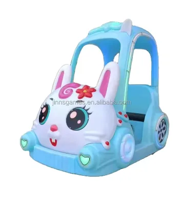 Hot Sales Cheap Price Commercial Amusement Park Kids Ride on Cute Bunny Kiddie Rides Electric Bumper Car for Kids Toddlers
