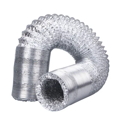 Hvac System air Conditioning Aluminum Foil Fiberglass Insulated Flexible Duct