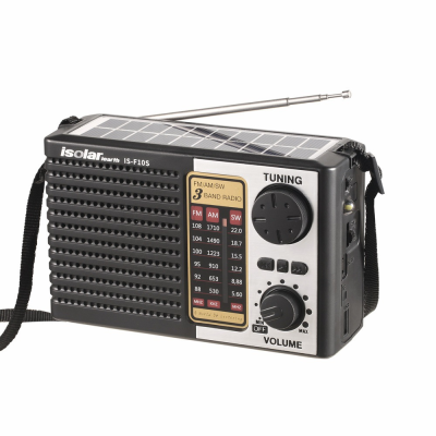 Solar radio full band radio plug-in speaker multifunctional outdoor emergency radio