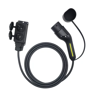 V2L Adapter Cable 3M EV Type 2 Discharge Vehicle to Load Getting Electricity From EV Electric Vehicle Car TPU Cable