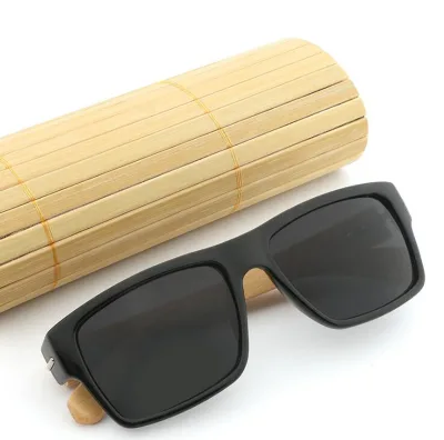 Custom logo PC Wood Bamboo Sunglasses Wholesale Unisex Handmade Galasses 2025