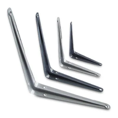 Shelf Brackets with 0.7 to 1.2mm Thickness, Measures 12 x 14mm