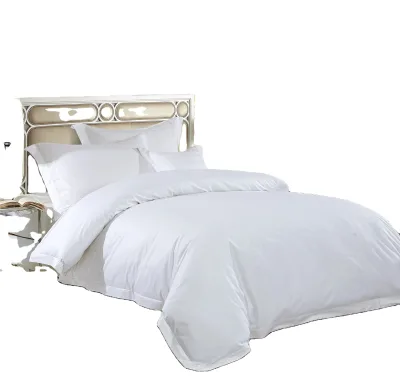 Luxury Quality China Manufacturer Polyester King Size Plain Single Bedding Set Solid Bed Sheet Set