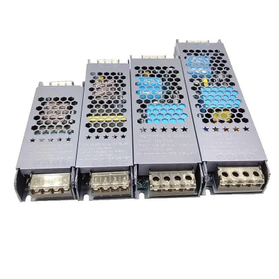 Voltage Transformer 100w Adjustable 220V DC12V 24V Adapter Strip Module Lighting Line Indoor Copper Inverter Power Supply