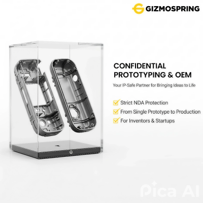Confidential Prototype & OEM Manufacturing for Inventors