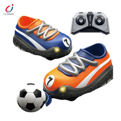 Chengji Popular New Arrivals Mini Rc Racing Shoes Car Battle Soccer Rapid Drift Remote Control Football Game