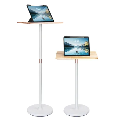 Portable Height-Adjustable Wood Laptop Stand Bedside Sofa Table with Projector Stand-New Product