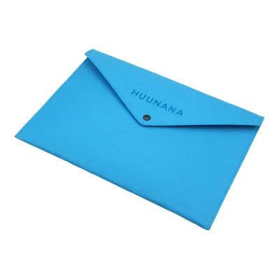 Classic Multi-Function A4 Felt Envelope File Folder Document Bag for Office Home School Stationery