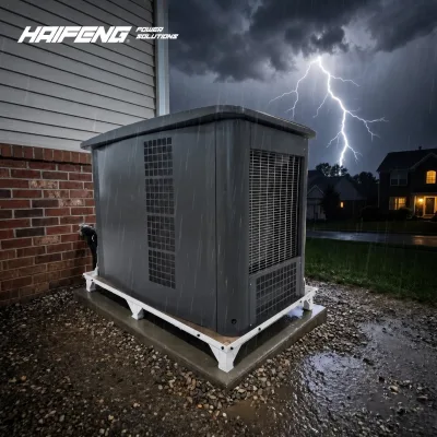 Liquid Cooled Natural Gas Generator 15kW Home Standby Backup Power Supply 60Hz EPA ETL AVR Single Phase