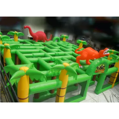 The Mega Maze Inflatable,Big Inflatable Maze for Kids and Adults