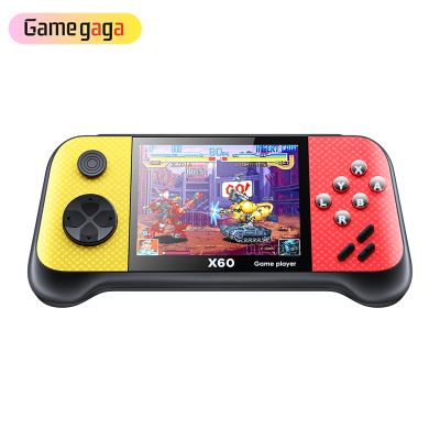 New Arrival X60 Handheld Game Player 3.5 Inch 4000+ Games Support 2 Players Support TV for FC/SFC/GB
