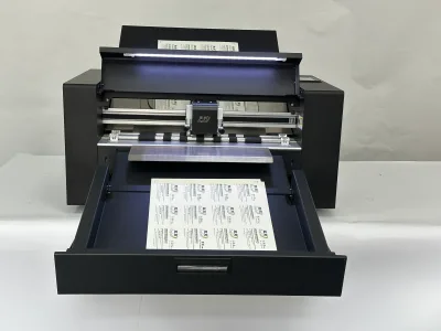 ZKSVD370BL-A-RL Auto Tool Setting Die Cutter Gear Creasing QR Contour Cutting Plotter for Sticker Label Cardboard