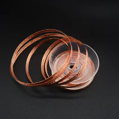 Factory Price 3.5mm Width 1.5m Length Copper Welding Wire Braid Solder Remover Wick Lead Cord 2% Electric Soldering Irons Tool