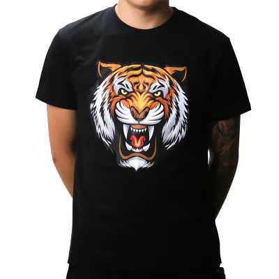 New Soft Material LED T Shirt Light up Clothing Flashing EL Panel T Shirt with 3 Flashing Modes
