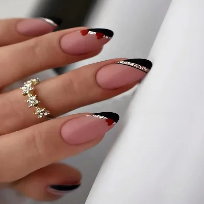 Artificial Press on Nails French Nail Full Cover Artificial Press on Nails Tips