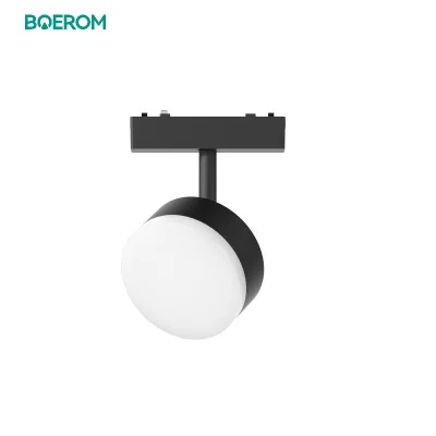 Round OIblate Shape 7W 9W LED Track Light High Brightness LED Track Rail Lights Floodlight for Living Room Kitchen Office Club