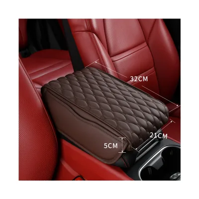 Dual-Sided Practical Storage Bag Memory Cotton Car Armrest Lift Pad Good Goods Interior Kits
