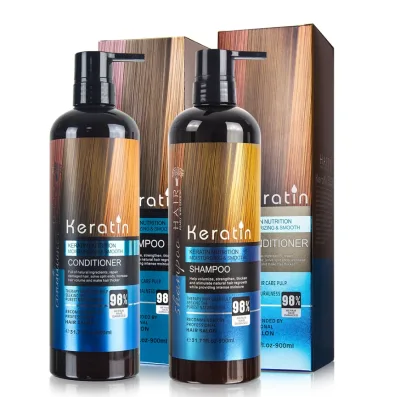Keratin Shampoo Factory Manufacturers China Professional Clarifying Keratin Organic Shampoo and Conditioner Hair Loss Shampoo