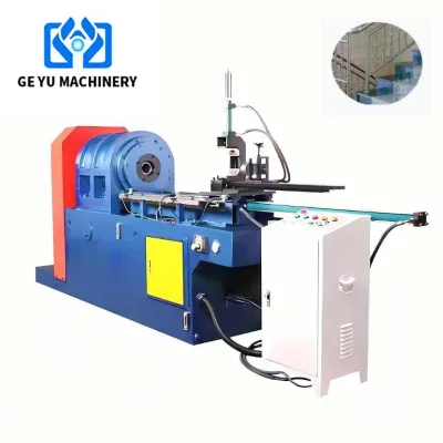 Steel Pipe Cold Swaging Taper Chamfering Machine 380V 4kW for European Iron Chairs Making with Tube Shrinking