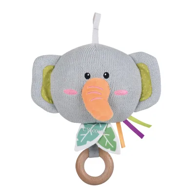 Lovely Animal Baby Toy Elephant Shape for Baby Toys Educational and Hanging Toys for Baby