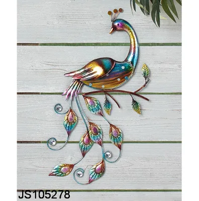 Iron peacock wall hanging, for Home decoration