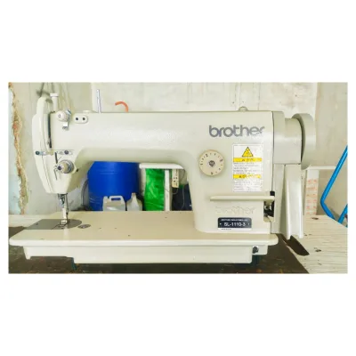 Secondhand Brother 1110 Industrial Single-needle Flat Sewing Machine High Quality High Speed Straight Sewing Machine
