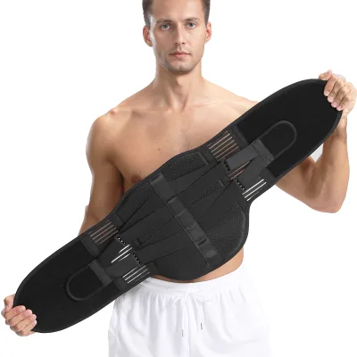 Sports Waist Support Fixed Belt, Sweat-absorbing and Breathable Summer Belt, Body-shaping Belt, Sports Pressure Belt