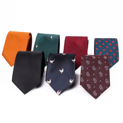 Animal Print Design Necktie Fashion Design Necktie for Men Young People Necktie