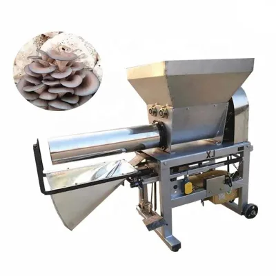 Mushroom Cultivation Growing Bag Filling Machine Shiitake Mushroom Flat Mushroom Wood Corn Cob Chips Bagging Machine