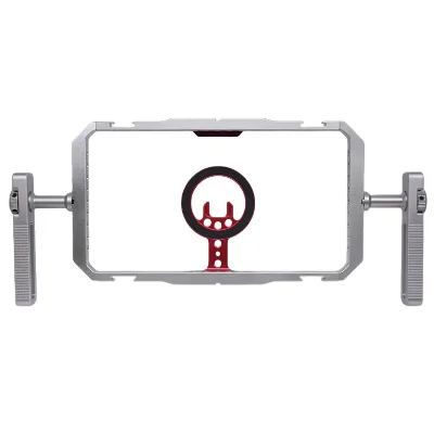 Magnetic Phone Cage for iPhone Compatible with Magsafe Aluminum Alloy Professional Phone Rig Filming Gear Vlogging Device