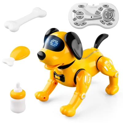 Best Selling Intelligent Remote Control Robot Dog Children's Educational Toys Smart Programmable Walking Dancing RC Dog Robot