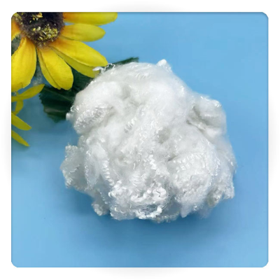 Hollow Recycled PSF Fiber for Home Furnishings Poly Fiber