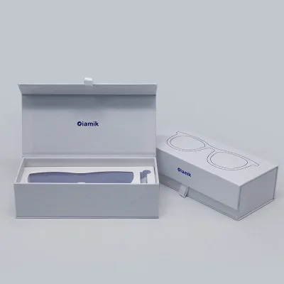 Factory Custom logo White Cardboard Eyewear Sun Glasses Packaging Sunglasses Paper Box