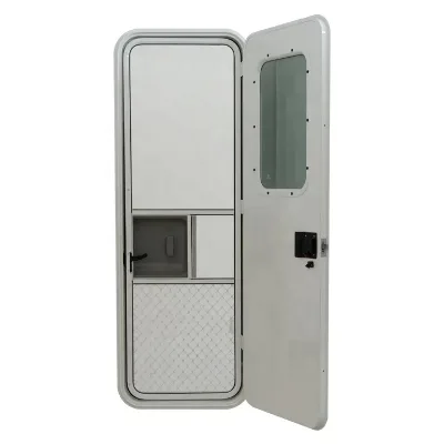 RV/caravan/motorhome Door Aluminum Door With Special Lock for RV High Strength Fiberglass Mesh Mosquito UV Resistant RV Door