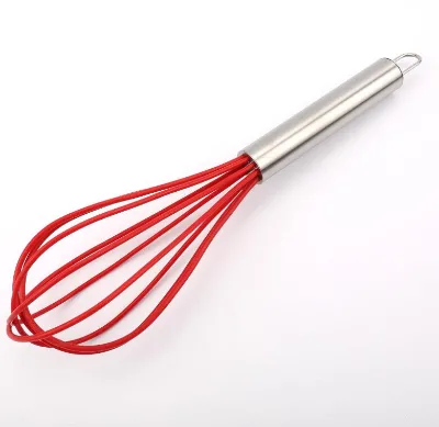 HY New Style Kitchen Tools 10 Inch Silicone Hand Mixer Egg Beater