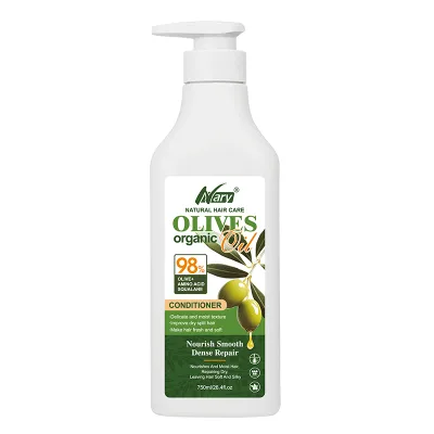Nary Wholesale Natural Organic Olive Hair Conditioner 750ml Anti-break Hair Growth Anti-dandruff Moisturizing Hair Care Products