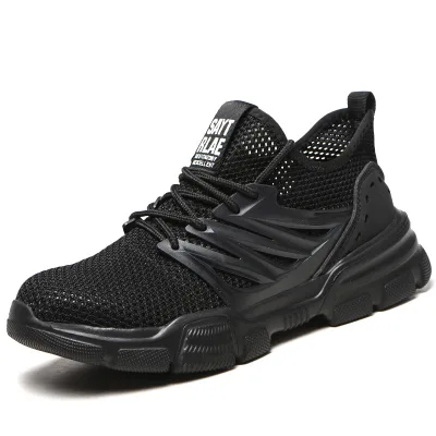 Lightweight Anti-static Breathable Industrial Woodland Sports Type Safety Shoes With Steel Toe