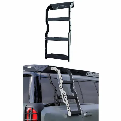 Rugged Mech Style Side Ladder for Beijing BJ30 SUV Tactical Exterior Climbing Step for Roof Rack Cargo Platform