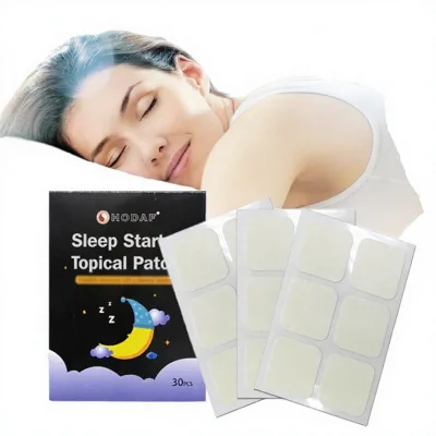 OEM Natural Sleep Support Patch Transdermal Melatonin Alternative Herbal Calming Aid Non Habit Forming Private Label