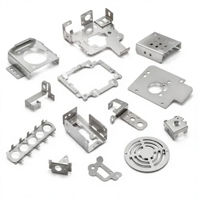 OEM Custom Precision Sheet Metal Stamping Fabrication Parts Brackets Covers Mounting Pans for Industrial Equipment