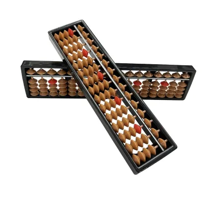 Kids Math Teaching Aids Calculating Tool Plastic Abacus Toy 7 9 11 13 15 17 Digits Rods Abacus Students Math Abacus Toys