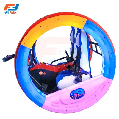 Professional 360 Rotation Rolling Car Export Standard Electronic Happy Swing Ride Adults and Kids Amusement Playground Equipment