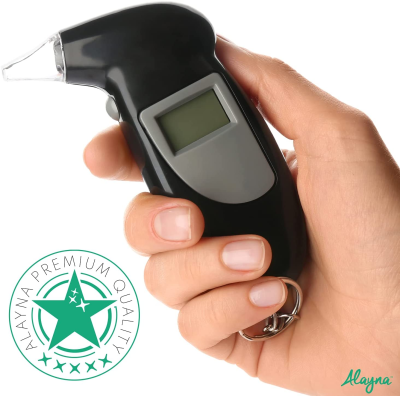 Handhold Digital Alcohol Tester Breath Alcohol Tester Breathalyzer Alcohol Breath Tester